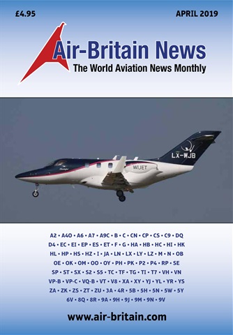 Air Britain News issue Apr 2019