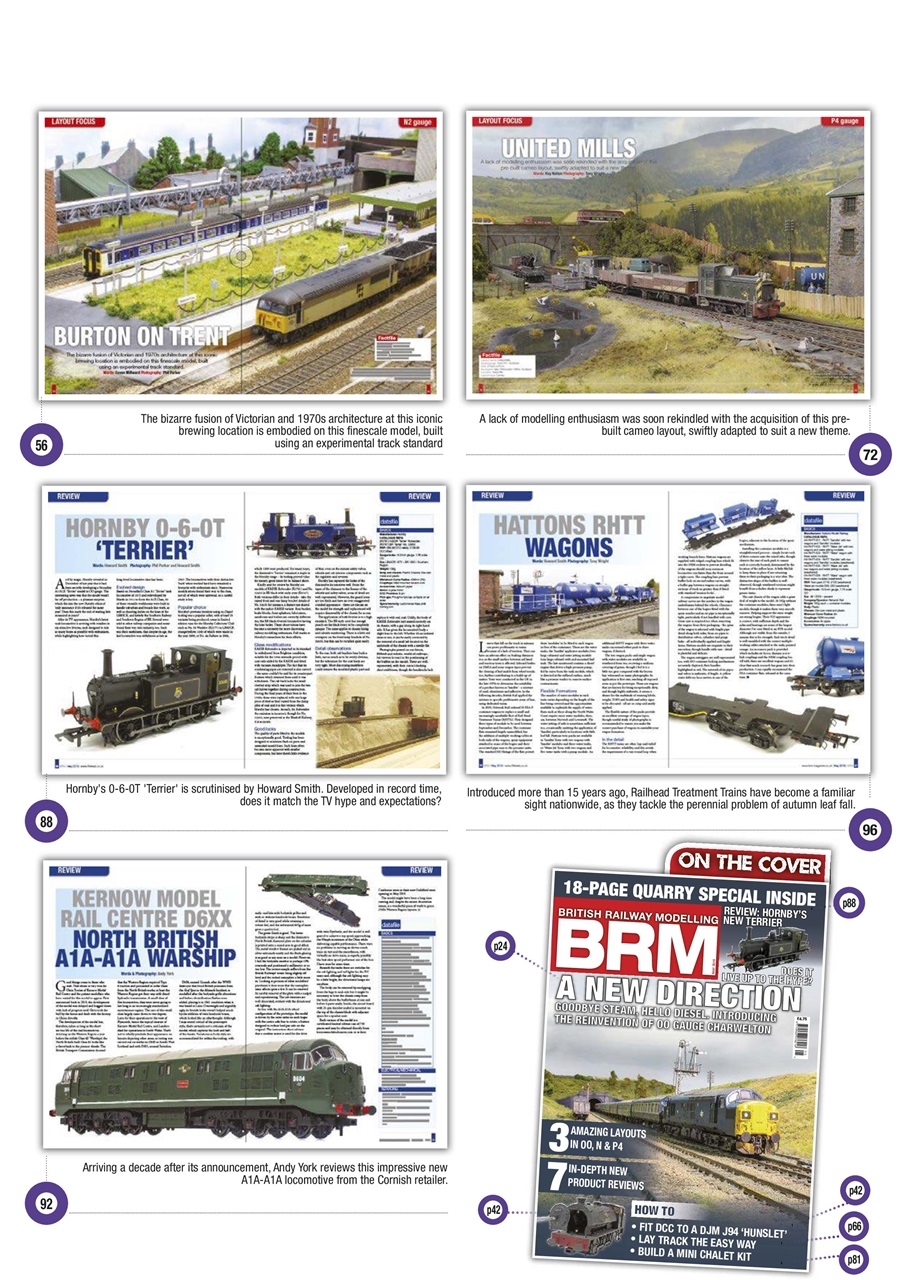 British Railway Modelling (BRM) Preview Pages