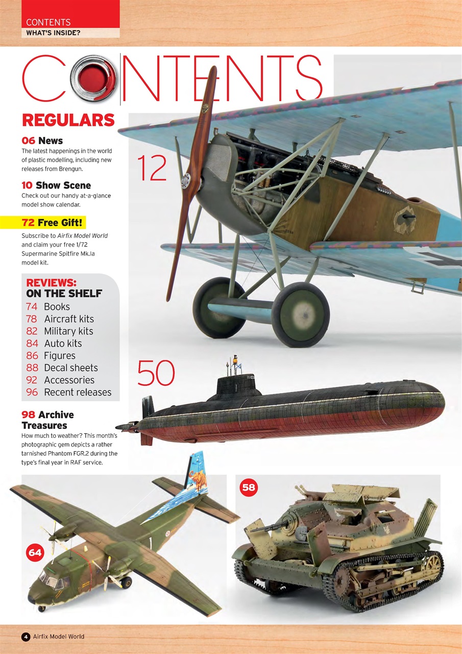 Airfix Model World Preview Pages
