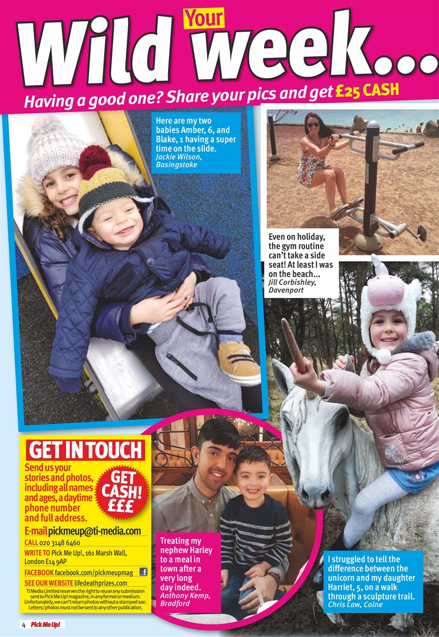 Pick Me Up Preview Pages