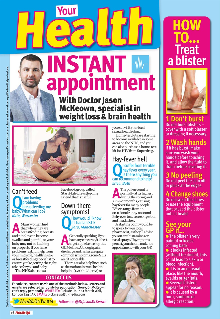 Pick Me Up Preview Pages