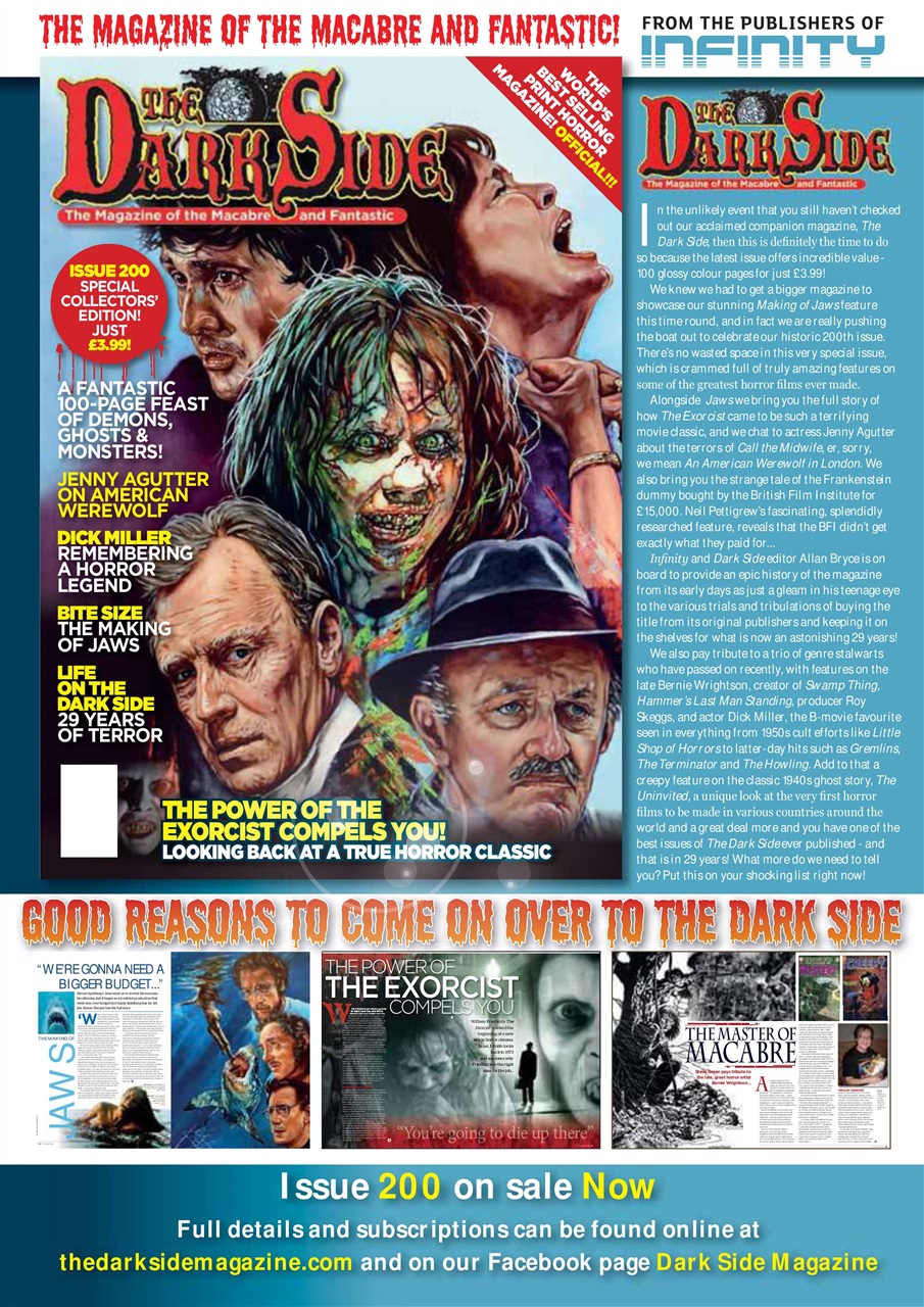 Infinity Magazine Preview Pages