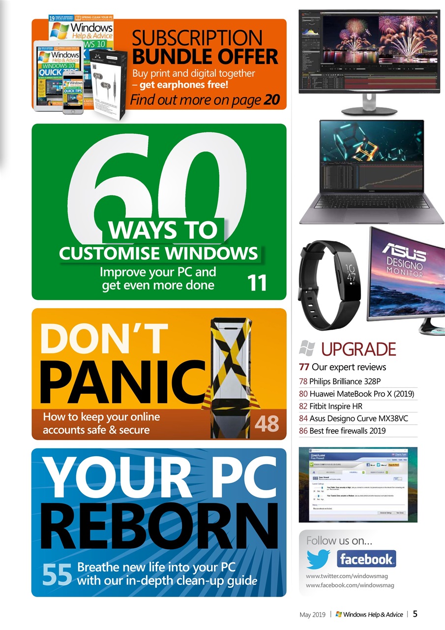 Windows Help & Advice Preview Pages