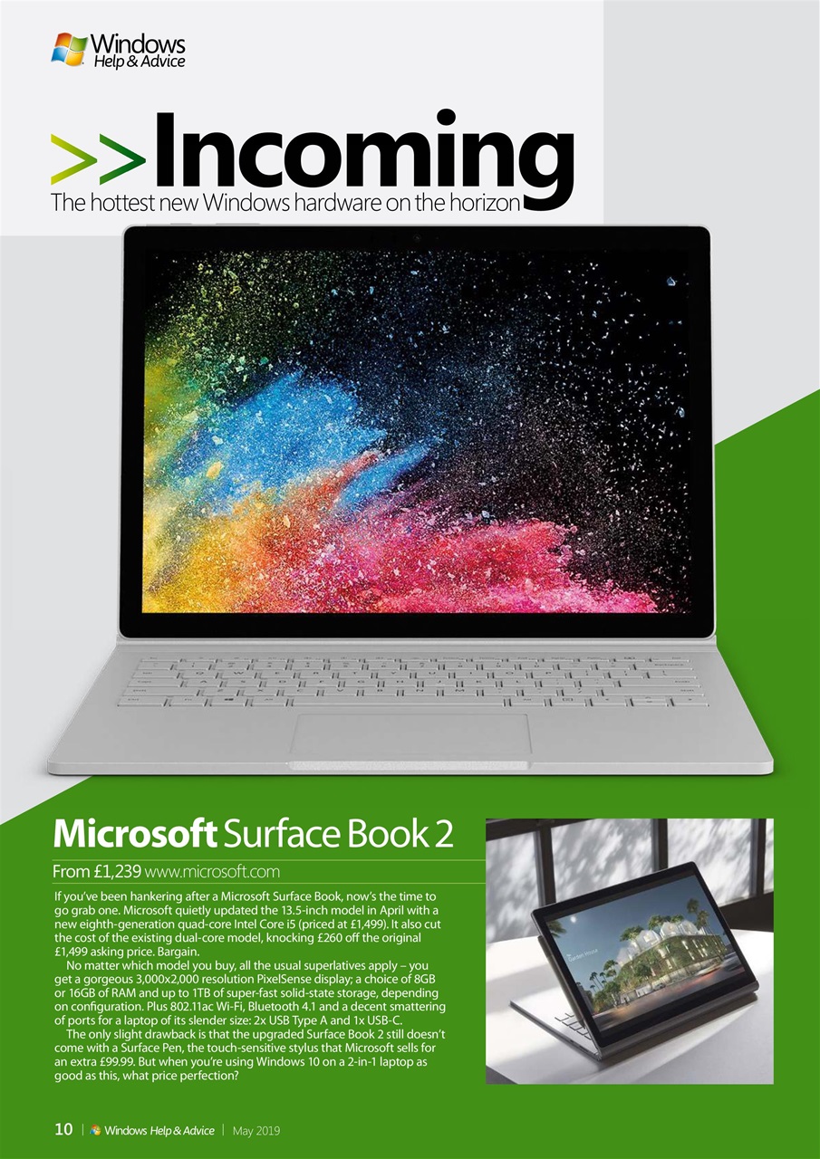 Windows Help & Advice Preview Pages