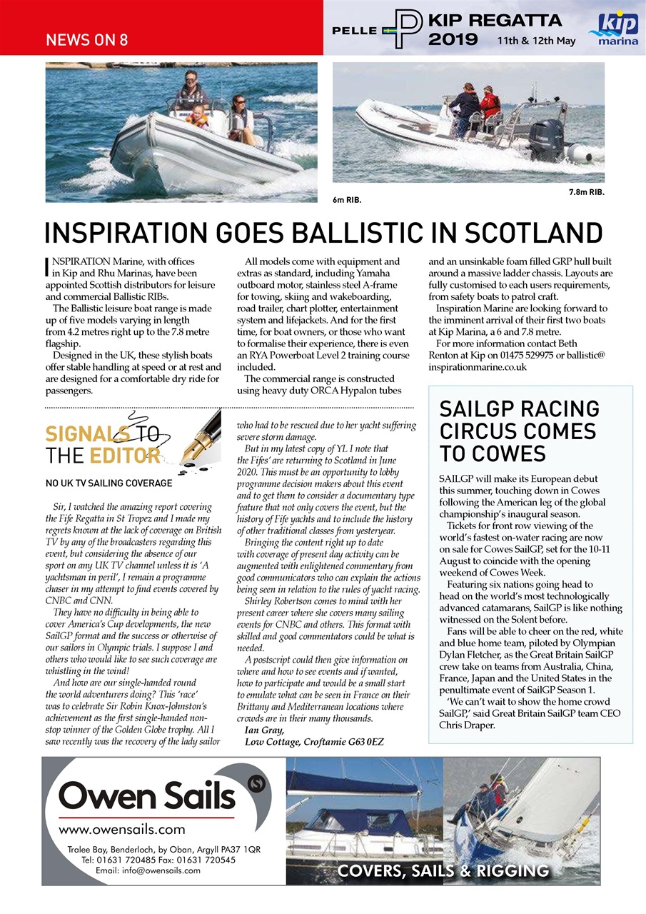 Yachting Life Preview Pages