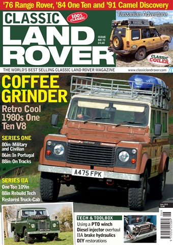 Classic Land Rover Magazine issue  June 2019