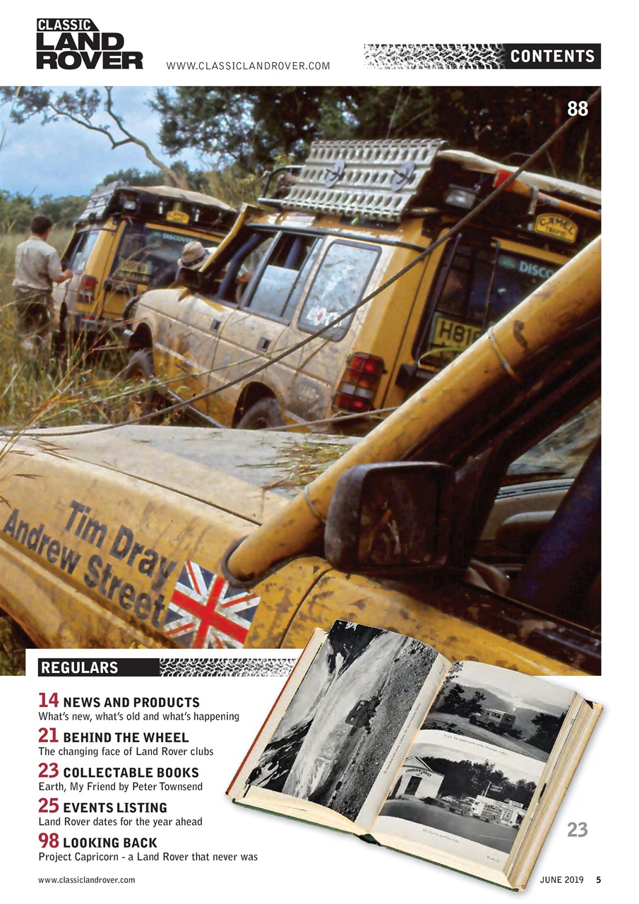 Classic Land Rover Magazine Preview Pages