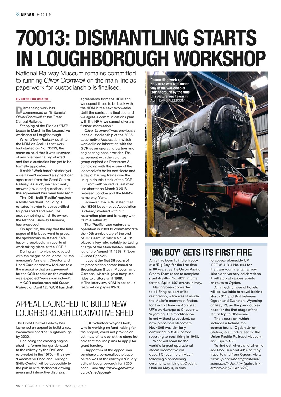 Steam Railway Preview Pages