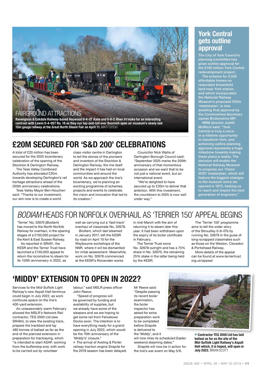 Steam Railway Preview Pages