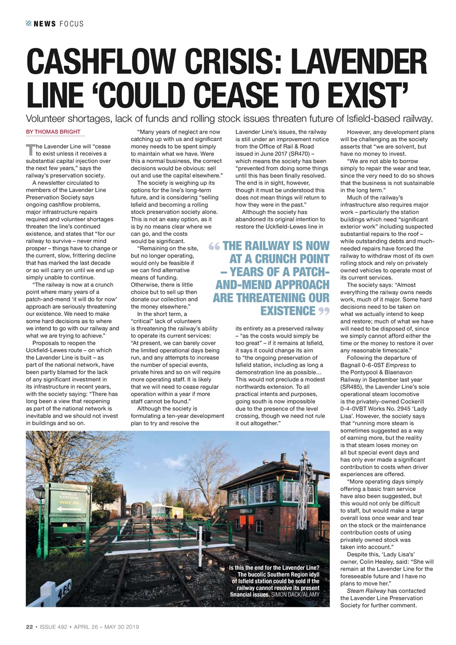 Steam Railway Preview Pages