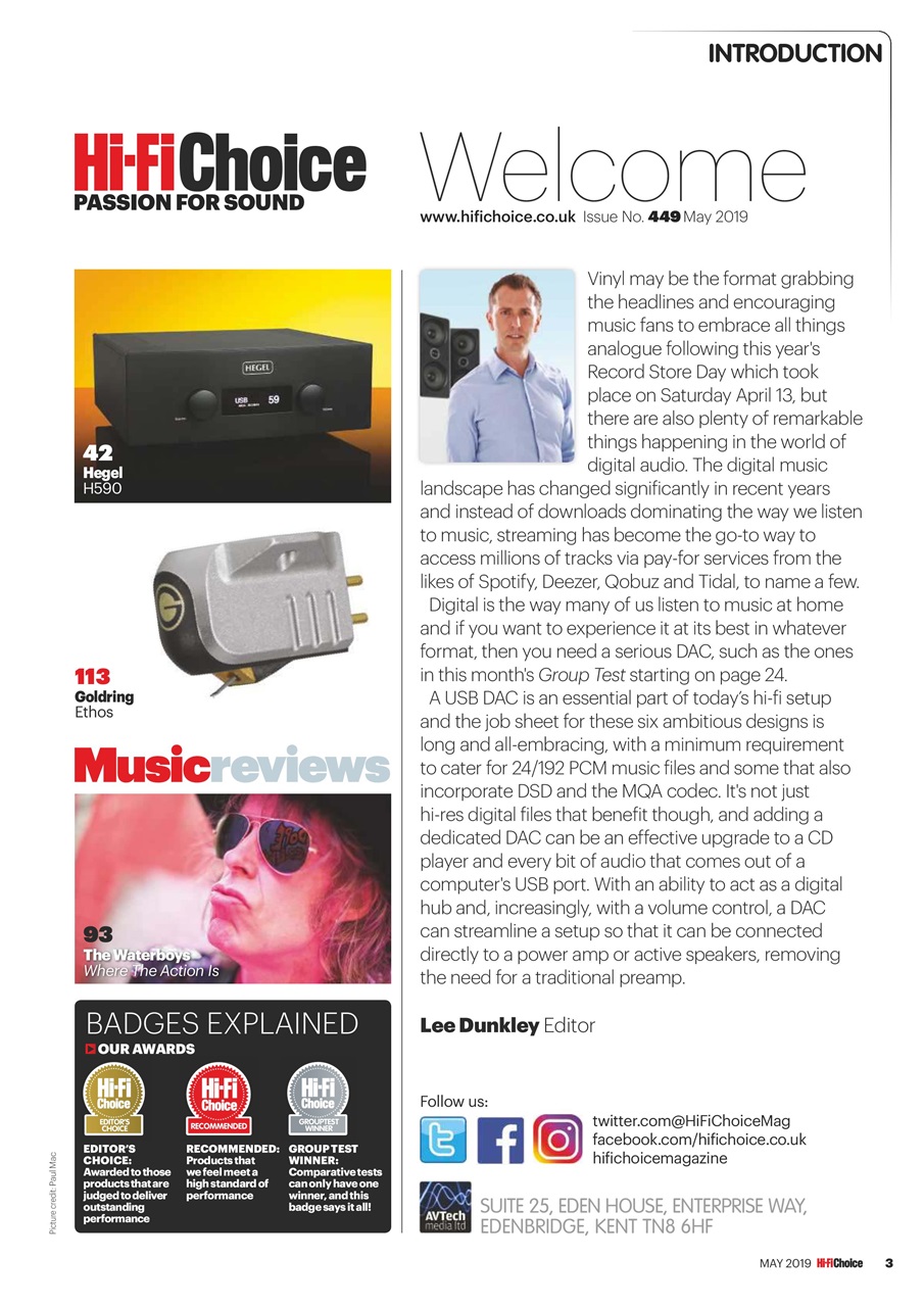 Hi-Fi Choice Preview Pages