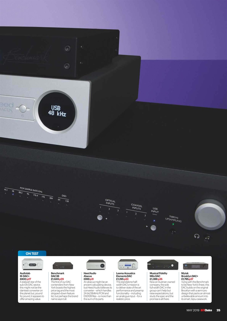 Hi-Fi Choice Preview Pages