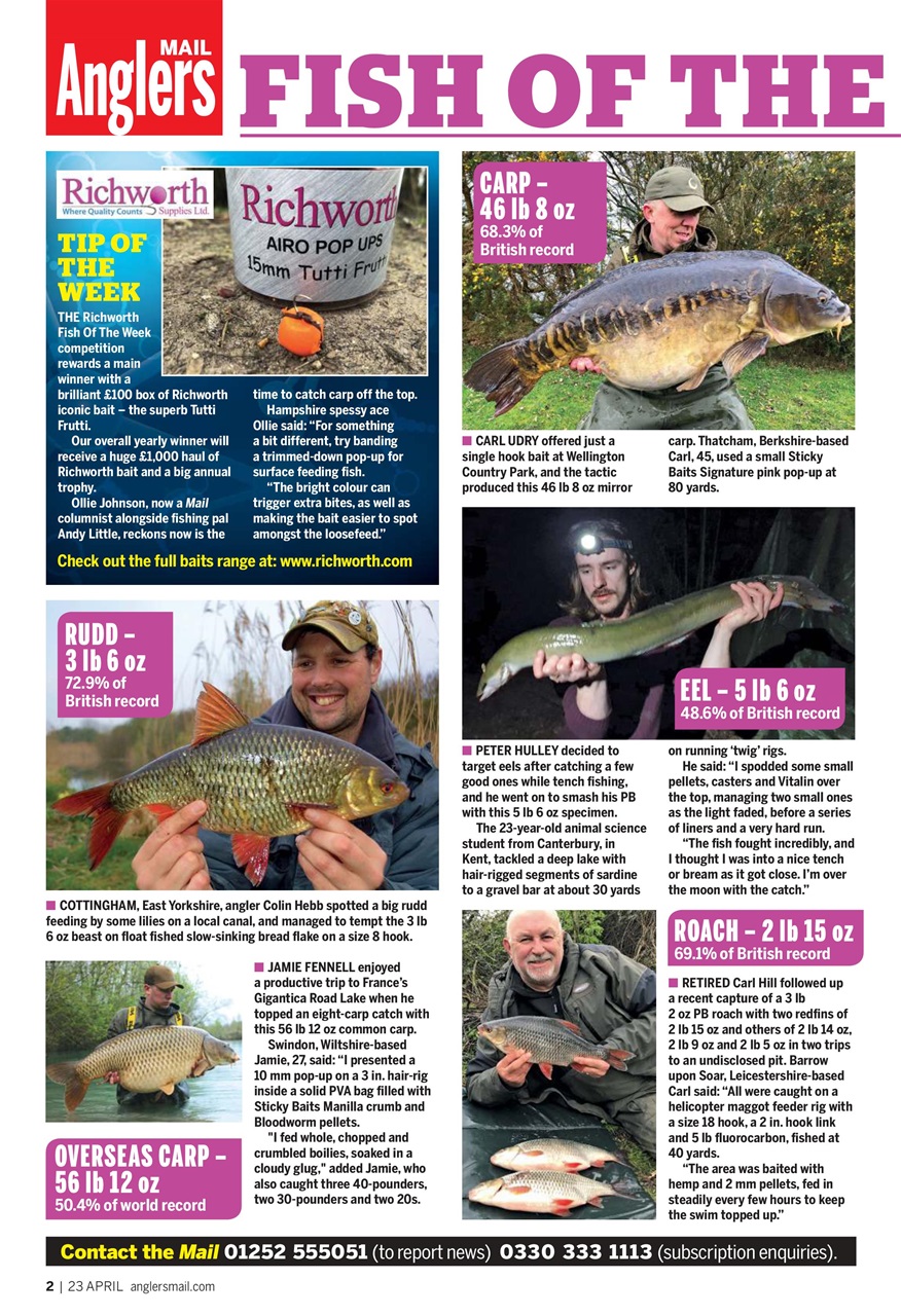 Anglers Mail Preview Pages