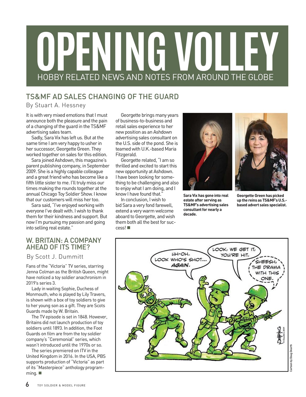 Toy Soldier & Model Figure Preview Pages