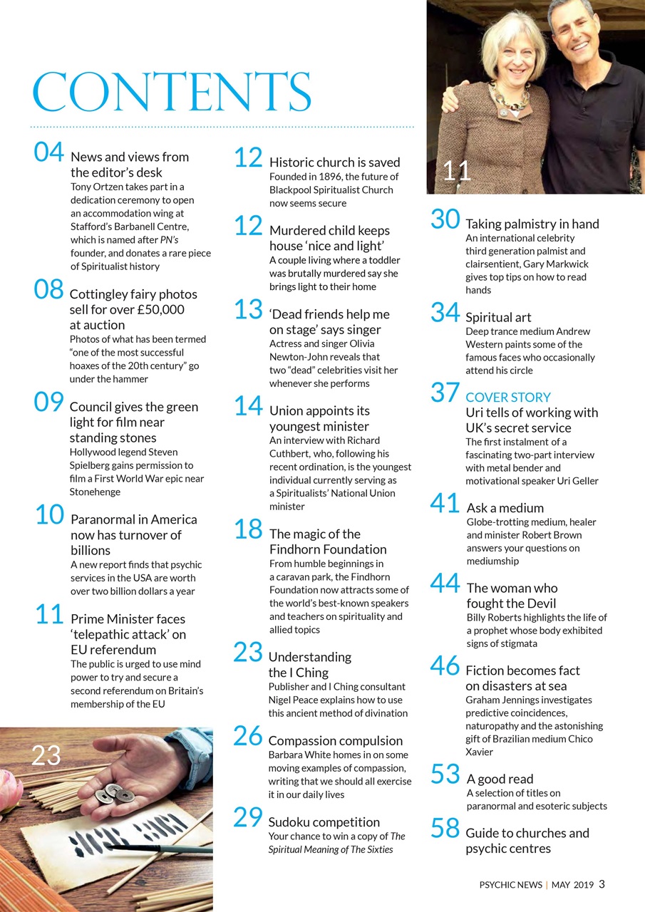 Psychic News Preview Pages