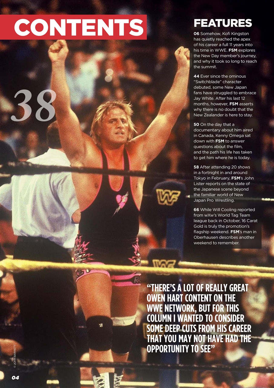Wrestletalk Magazine Preview Pages