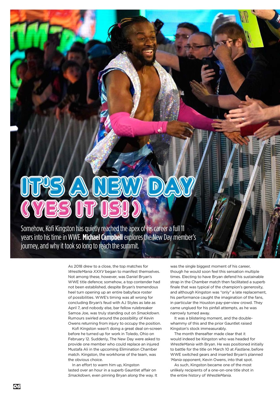 Wrestletalk Magazine Preview Pages