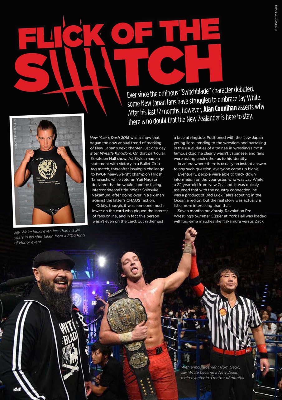 Wrestletalk Magazine Preview Pages