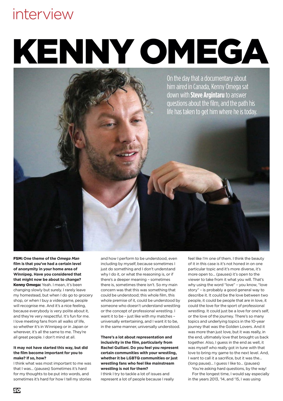 Wrestletalk Magazine Preview Pages