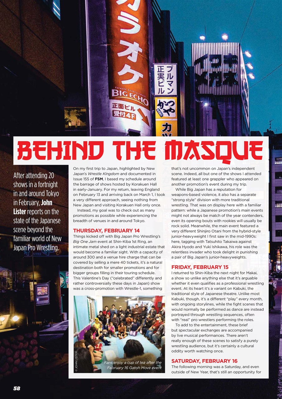 Wrestletalk Magazine Preview Pages