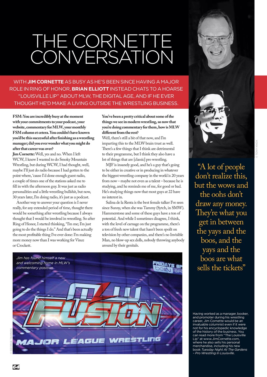 Wrestletalk Magazine Preview Pages