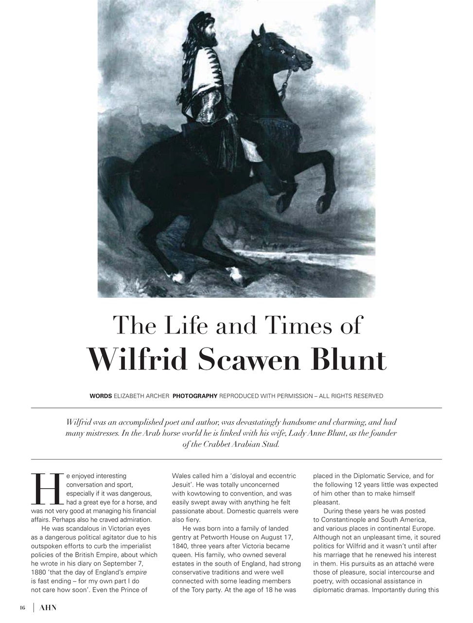 Australian Arabian Horse News Preview Pages