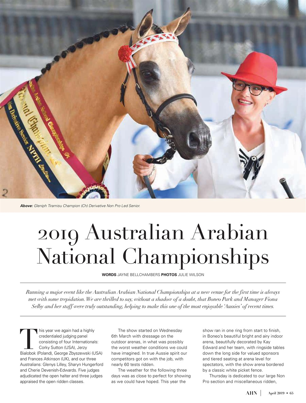 Australian Arabian Horse News Preview Pages