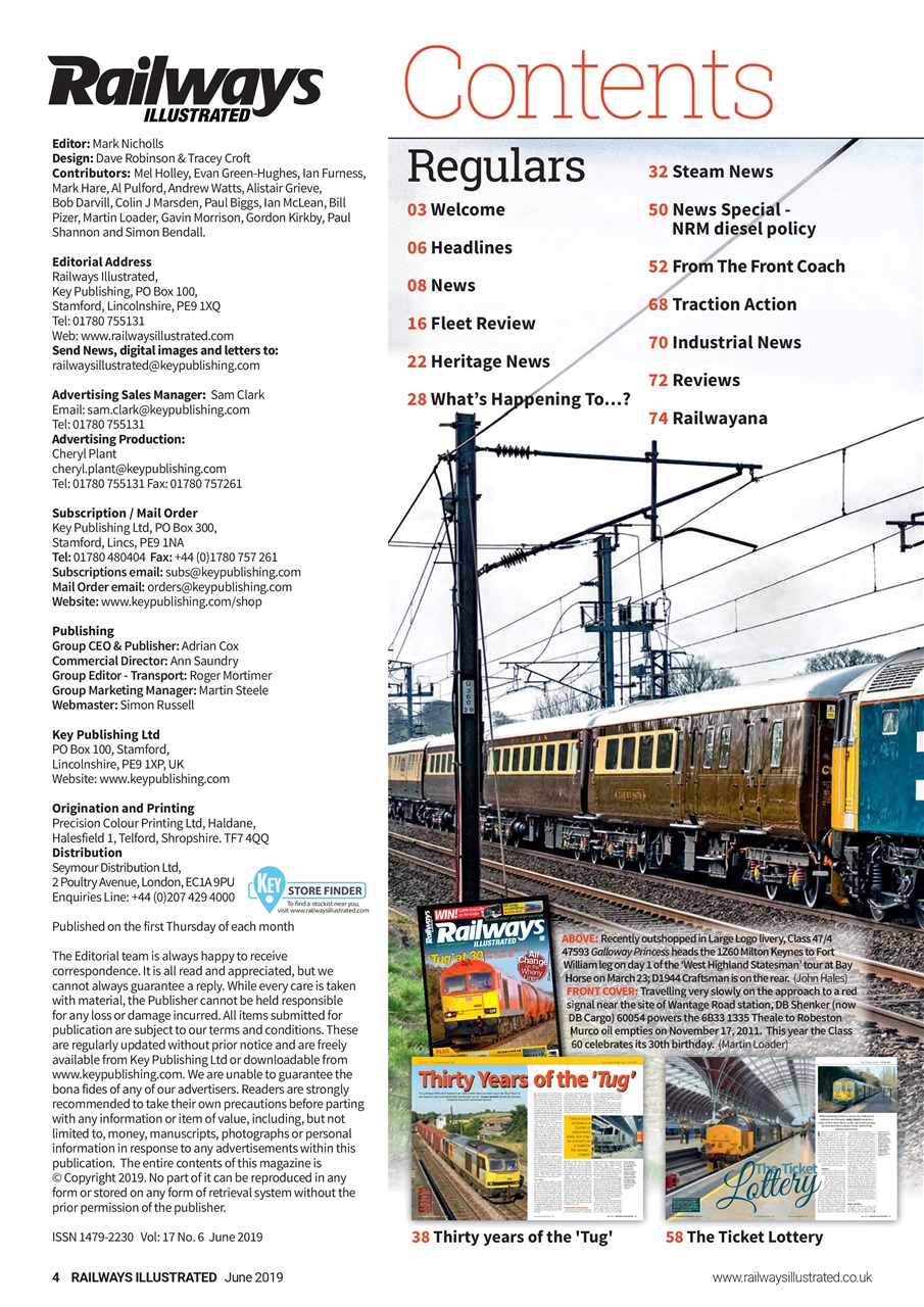 Railways Illustrated Preview Pages