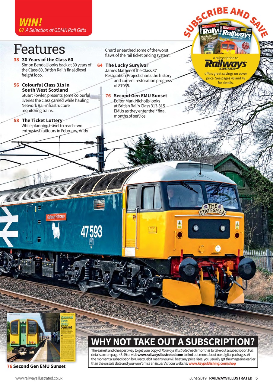 Railways Illustrated Preview Pages