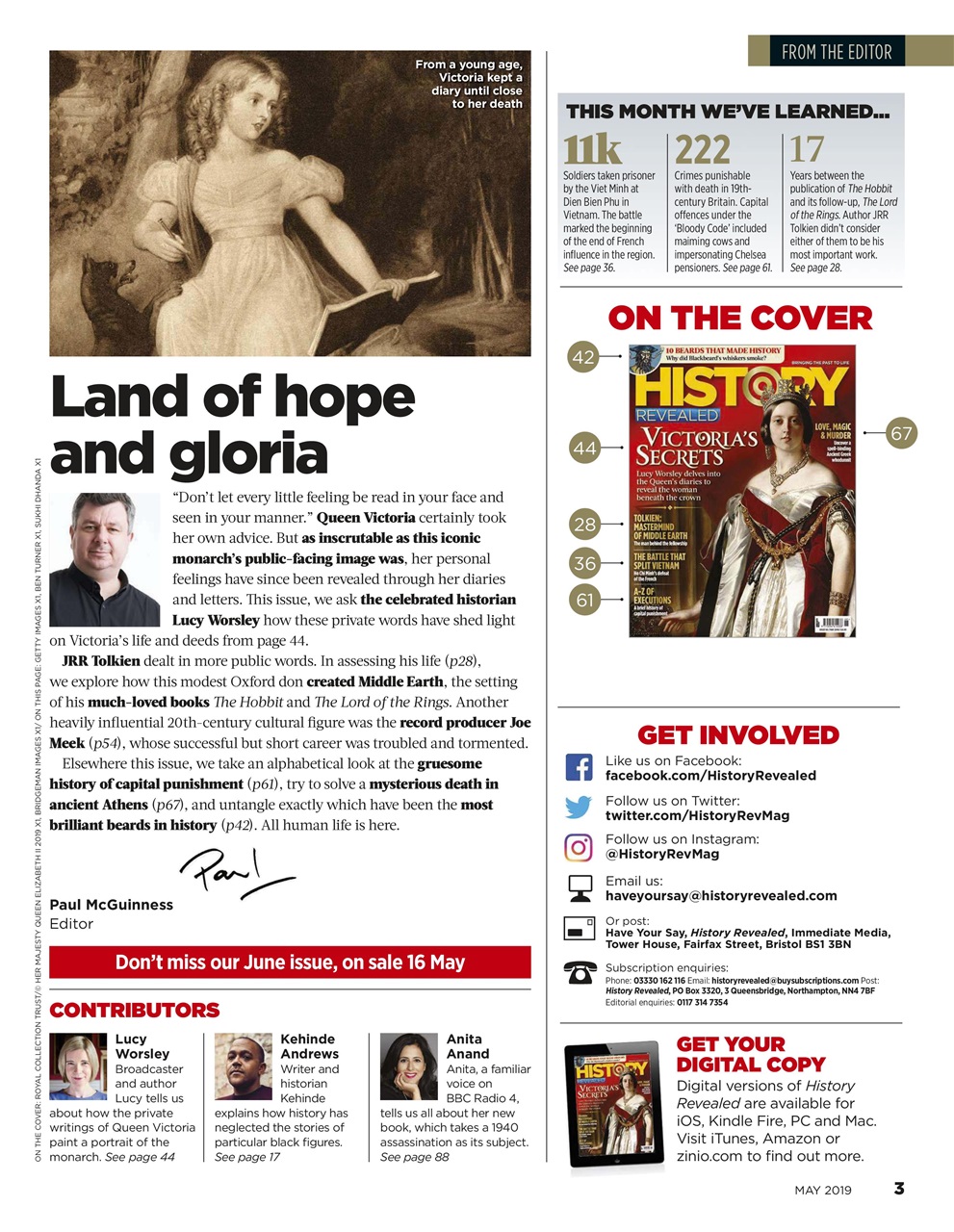 BBC History Revealed Magazine Preview Pages
