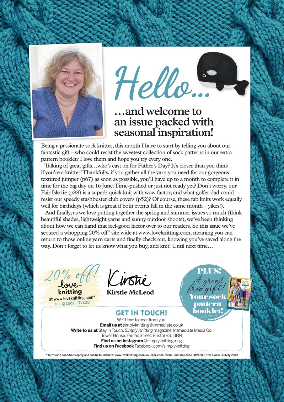 Simply Knitting Preview Pages