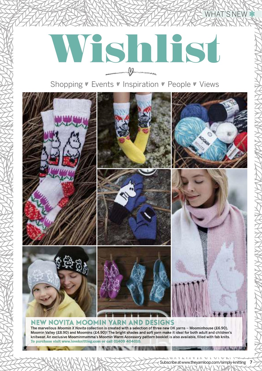 Simply Knitting Preview Pages