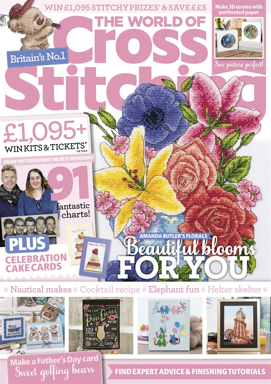 The World of Cross Stitching Preview Pages