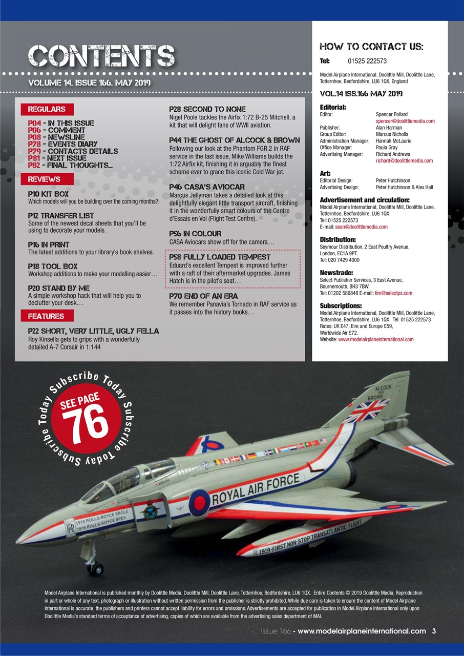 Model Airplane International Preview Pages