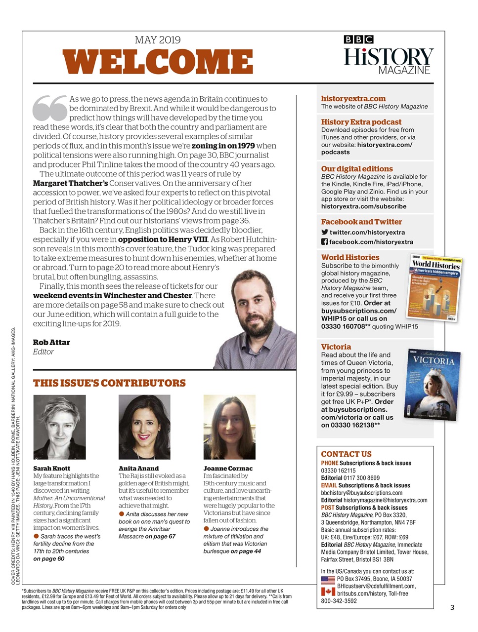 BBC History Magazine Preview Pages