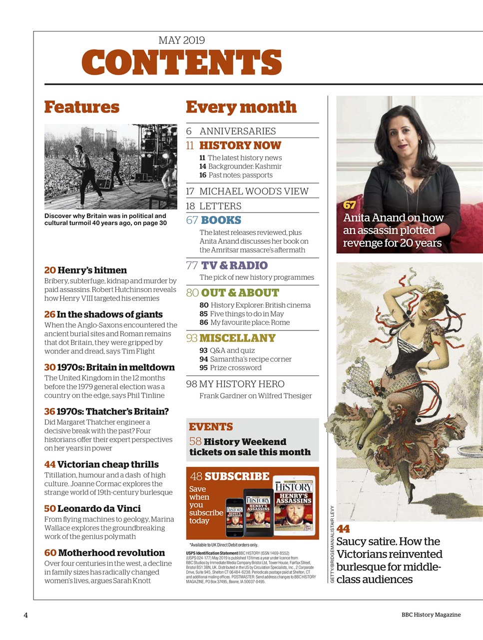 BBC History Magazine Preview Pages