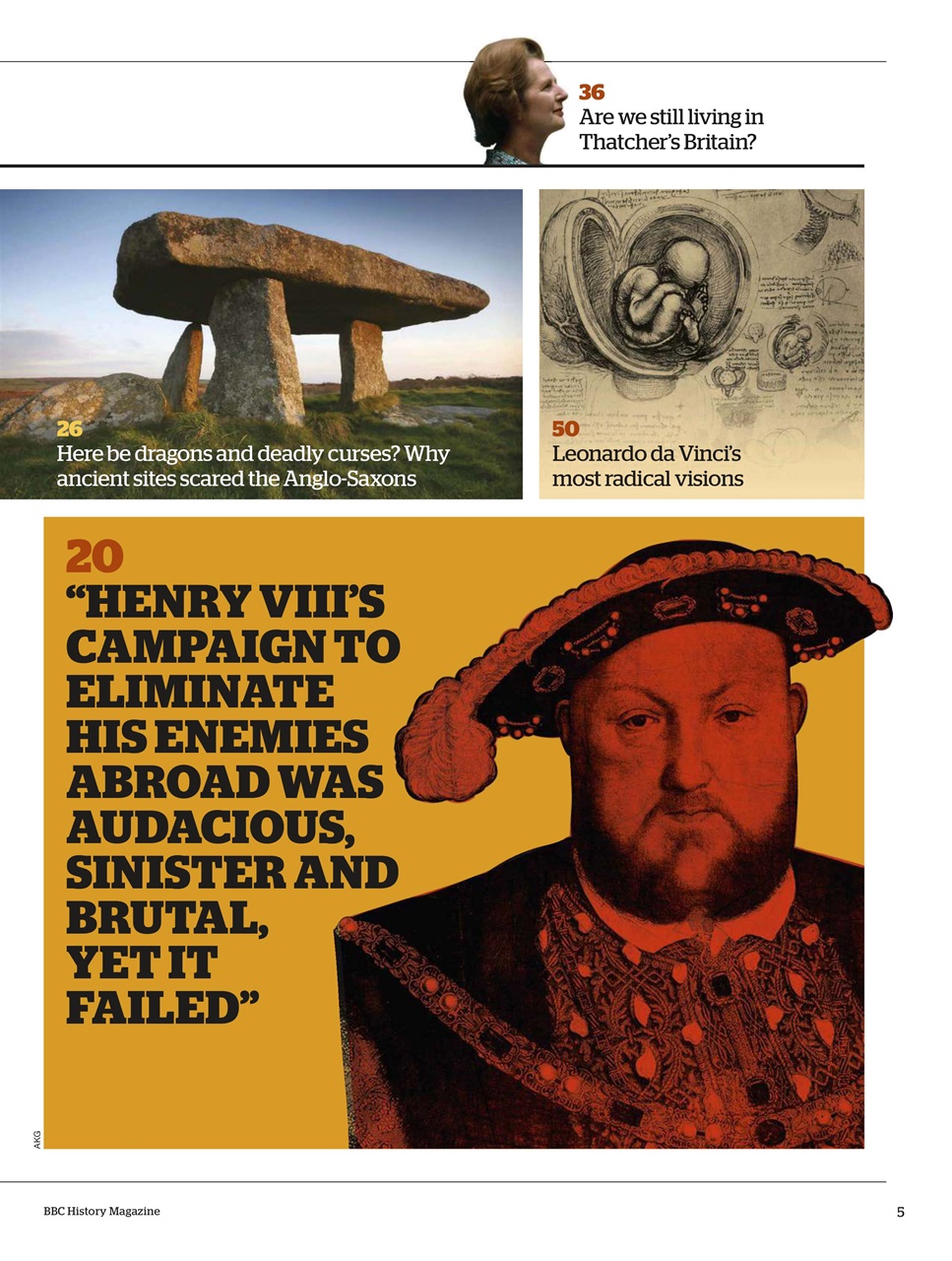 BBC History Magazine Preview Pages