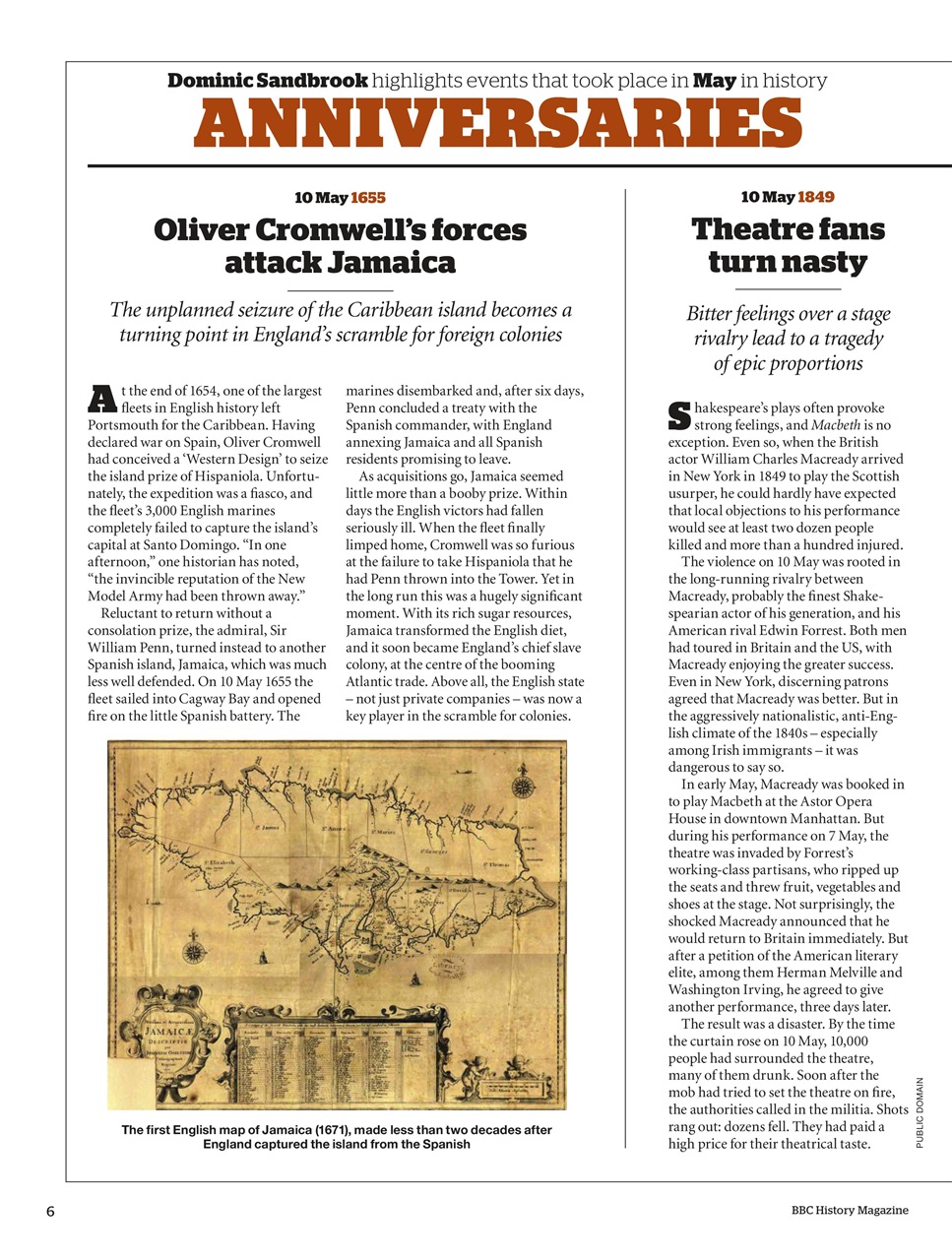 BBC History Magazine Preview Pages