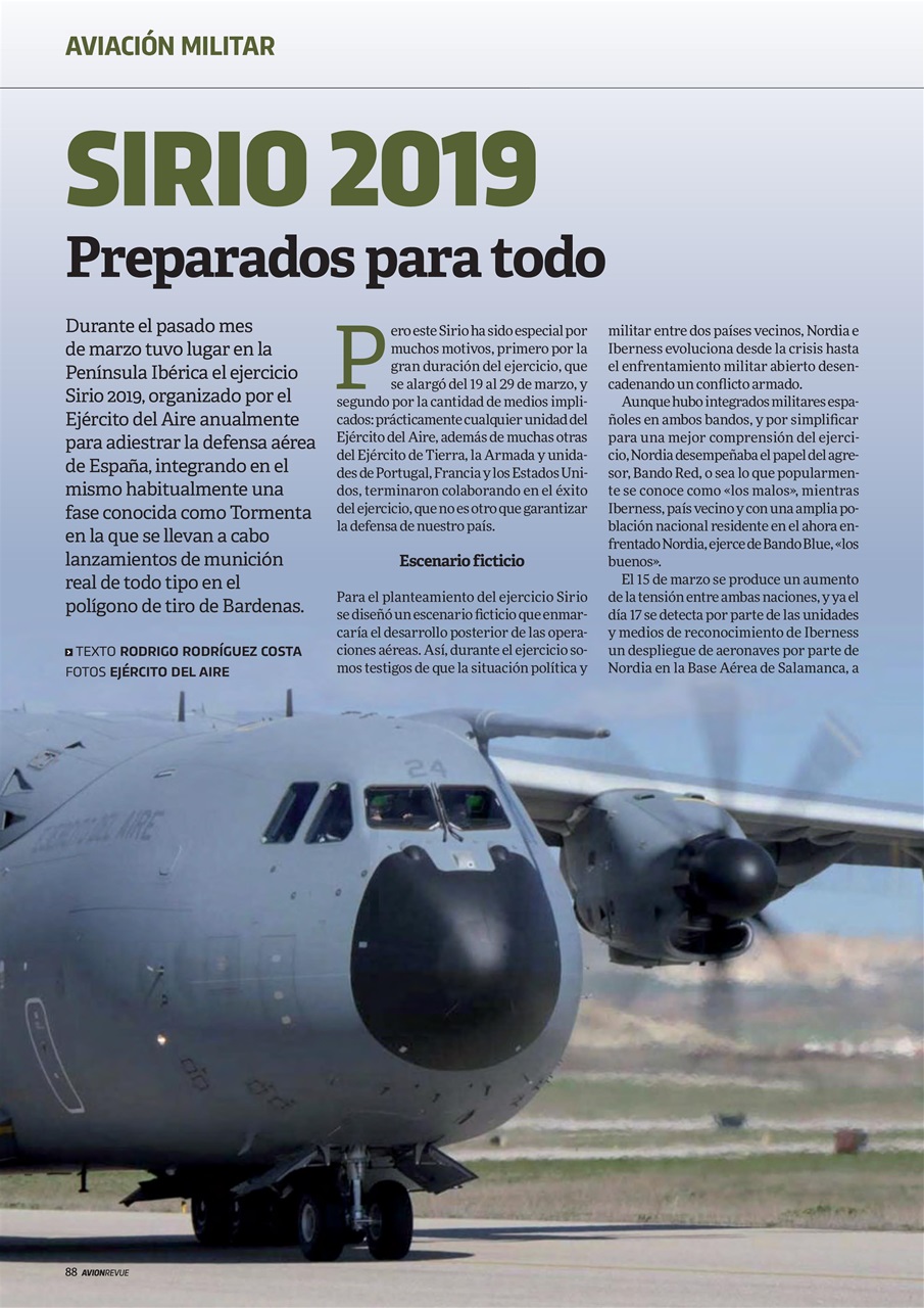 Avion Revue Internacional Preview Pages