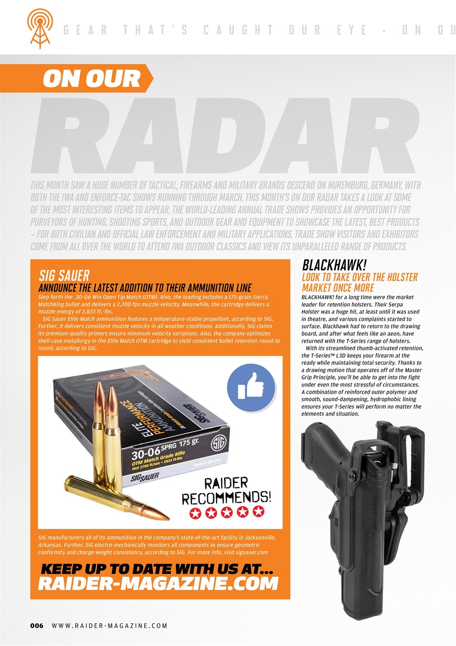 Raider Preview Pages