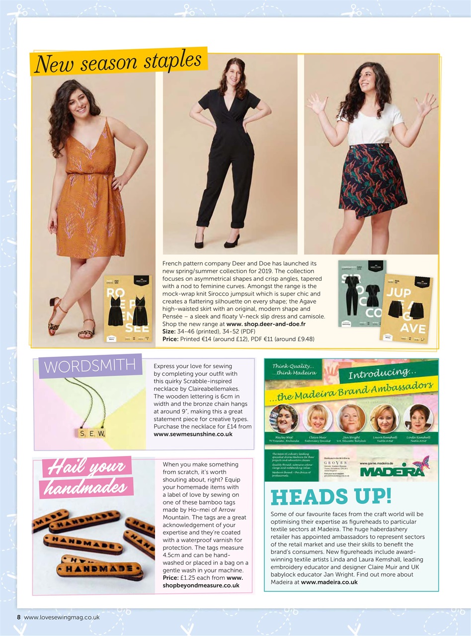 Love Sewing Preview Pages