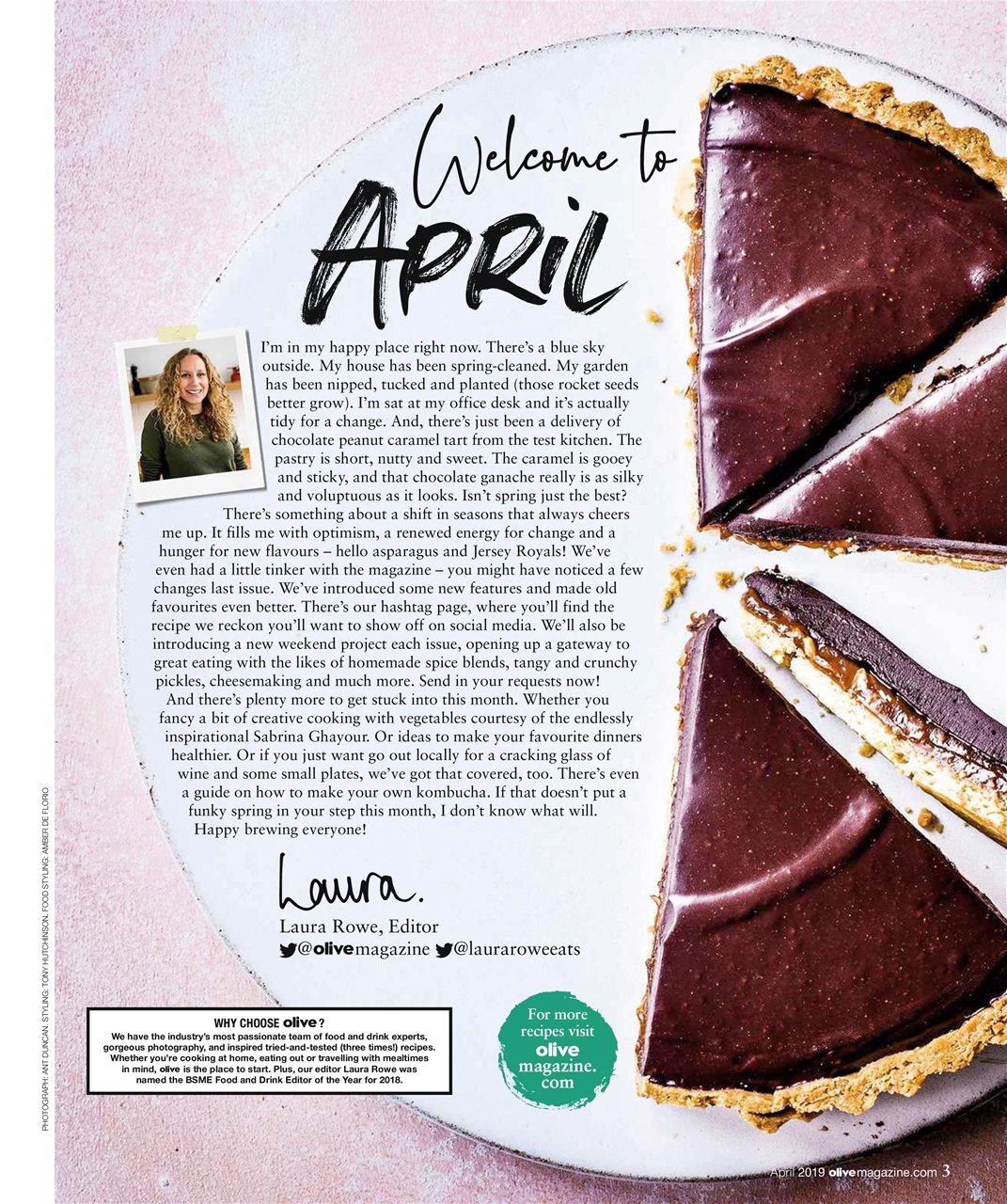 Olive Magazine Preview Pages