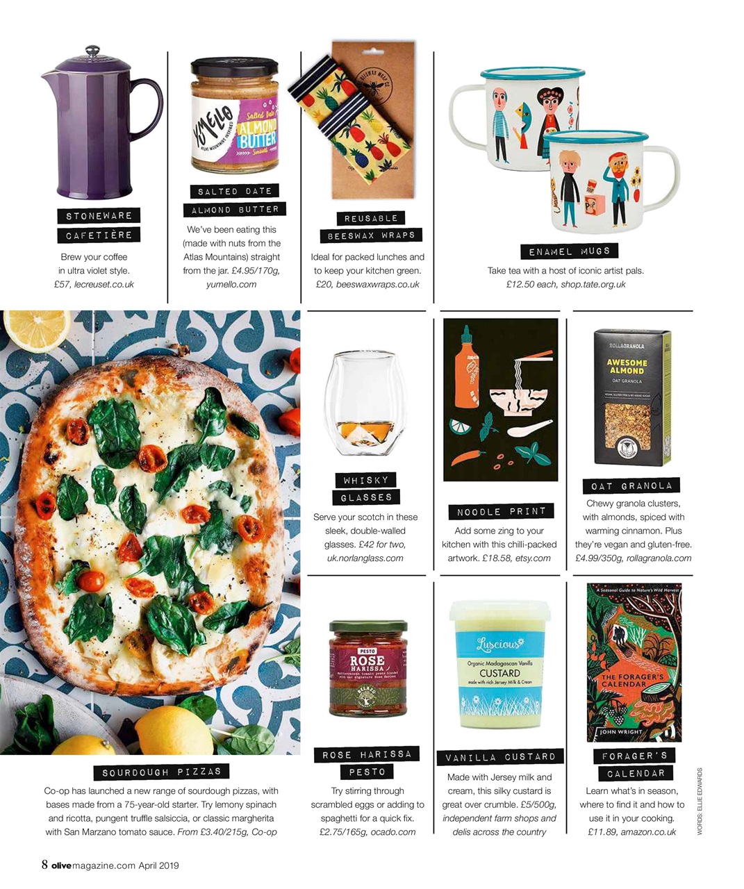 Olive Magazine Preview Pages