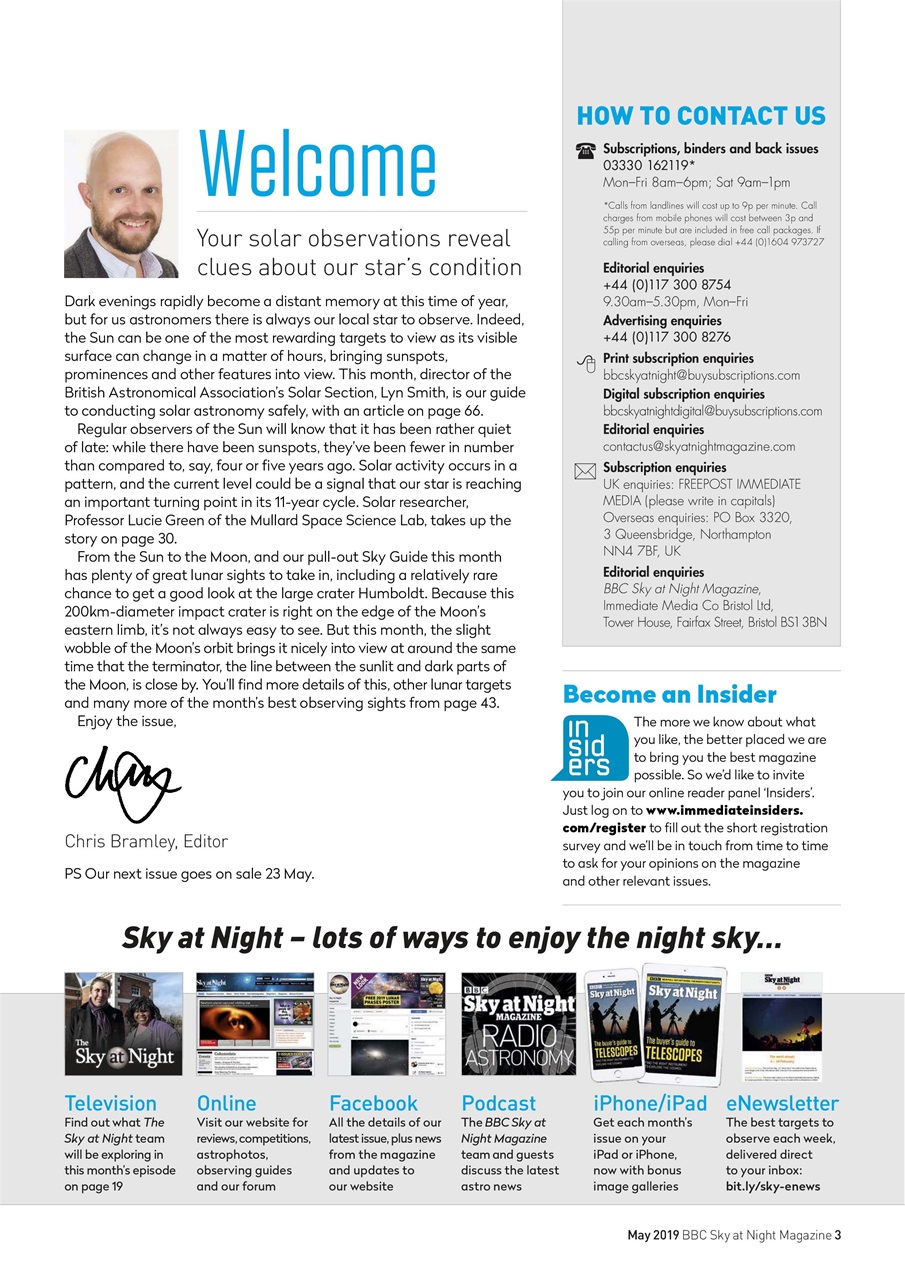 BBC Sky at Night Magazine Preview Pages