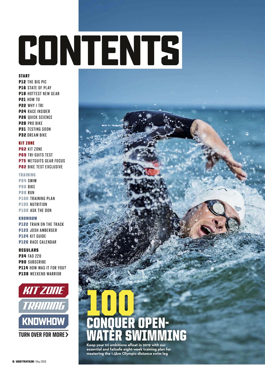 220 Triathlon Magazine Preview Pages