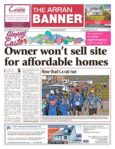 Arran Banner issue 20 April 2019