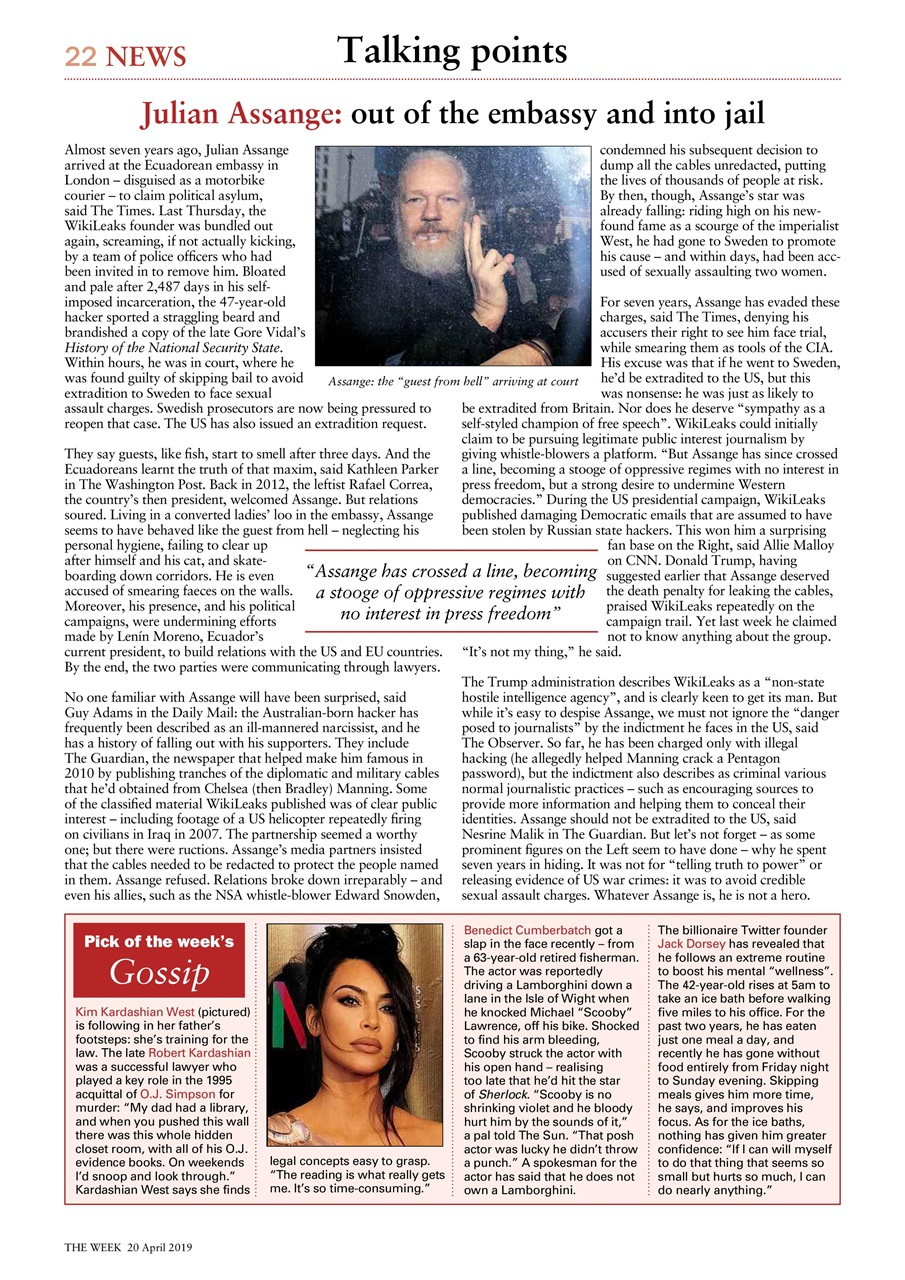 The Week Preview Pages