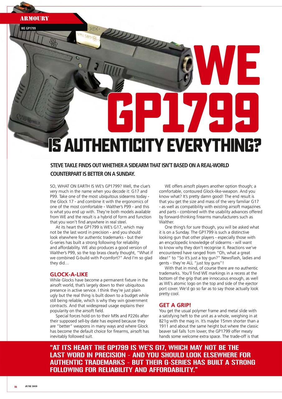 Airsoft Action Preview Pages