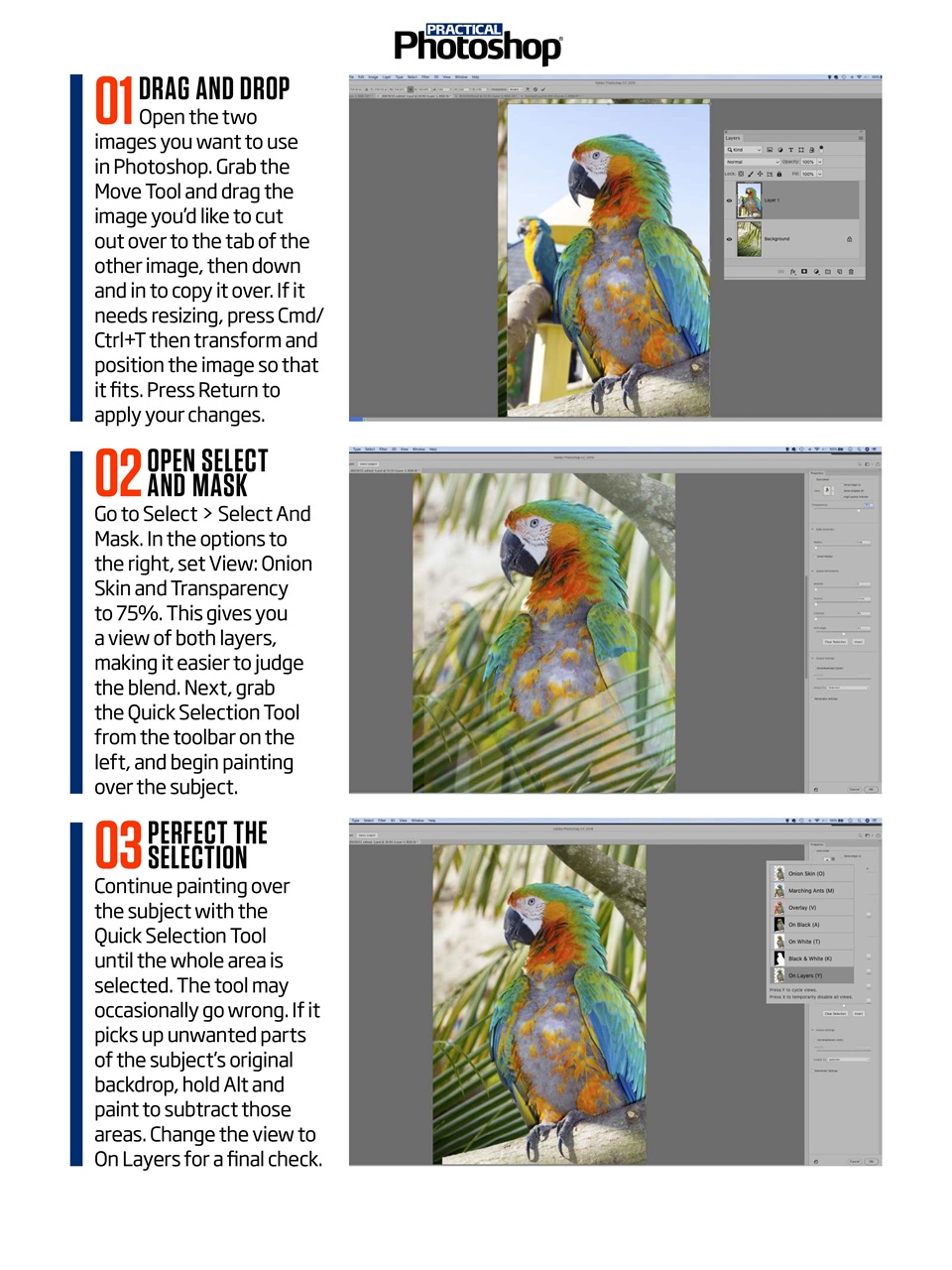 Practical Photoshop Preview Pages