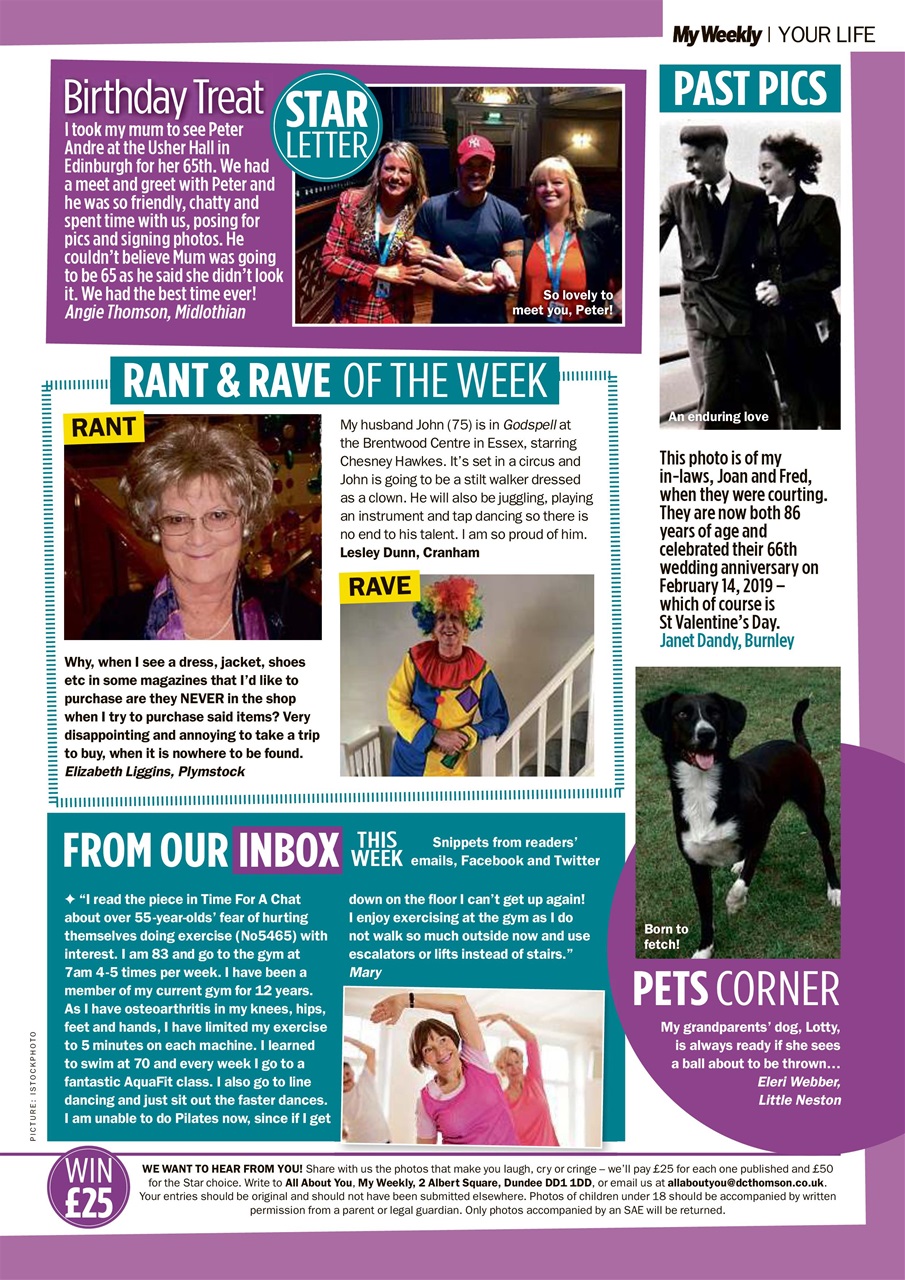 My Weekly Preview Pages